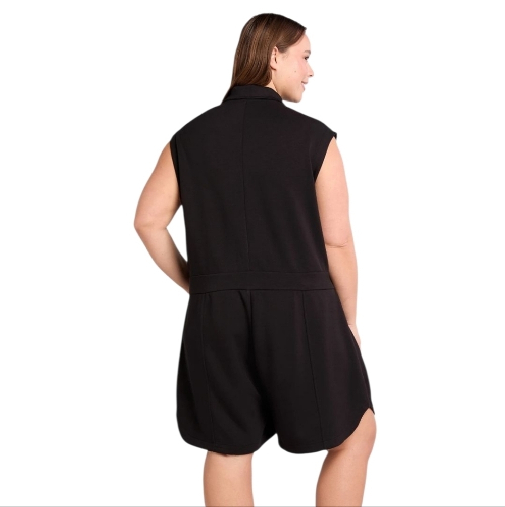 NWT Avia Black Avia XL Romper Pockets - Picture 5 of 5